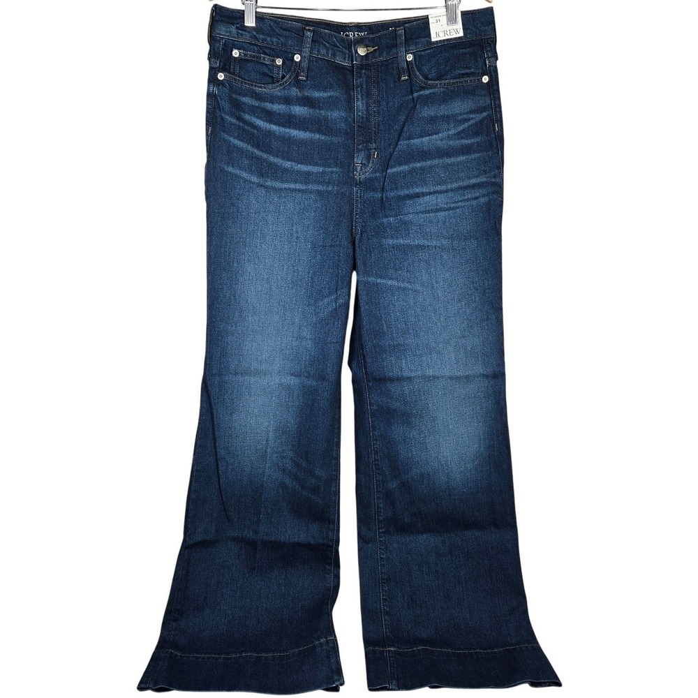J.‎ Crew High-rise denim trouser jean in Henry Louie Wash 31 NWT